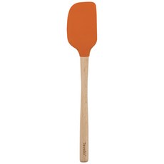 Tovolo 柔性核保護抗性矽Remabil Remabil Head Spatula bpa無BPA和洗碗機, 1個, 橙皮