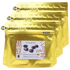 SmileBeans 黑豆牛奶巧克力, 3個, 80g