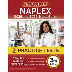 (英文圖書) NAPLEX 2025 and 2026 Study Guide: 2 Practice Tests and NAPLEX Prep [3rd Edition] 平裝版, Test Prep Books, 英文