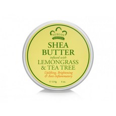 NUBIAN HERITAGE 98%乳木果油潤膚霜 檸檬草香, 1個, 114克