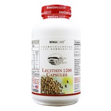 威馬康健體特暢聰明力益智複方大豆卵磷脂膠囊食品，提升專注力，促進新陳代謝, 1個, 200顆