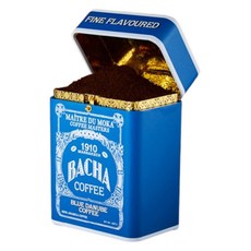 BACHACOFFEE Blue Danube咖啡粉, 1盒, 250g, 研磨咖啡