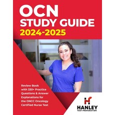 (英文圖書) OCN Study Guide 2024-2025: Review Book With 330+ Practice Questions and Answer Explanations f... 平裝版, Hanley Publications LLC, 英文