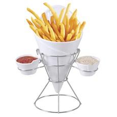 Starfrit Gourmet Dip and Serve 特製碗套組, 1個, 銀+白