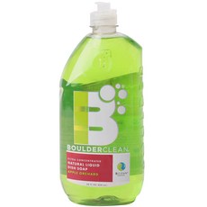 BOULDERCLEAN 蘋果香氛洗碗精, 1個, 828毫升