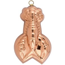 OLD DUTCH INTERNATIONAL 固體龍蝦模具, 1個, 銅