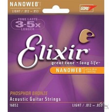Elixir 磷青銅民謠吉他弦 16052, 詳見包裝
