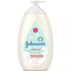 Johnson&Johnson 臉部&身體棉花觸感兒童乳液, 1個, 800ml