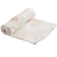 Little Unicorn 竹纖維紗布巾 - 輕柔透氣，多功能用途寶寶包巾