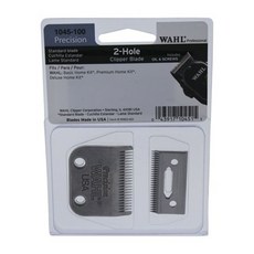 WAHL 2孔剪刀刀片修剪器刀片 2種組, 1個