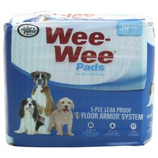 four paws 寵物犬防漏尿布墊, 30入, 1包