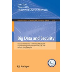 Big Data and Security, Springer, 英文, 平裝版
