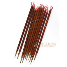 汶采 國畫用毛筆 10支, 詳見包裝