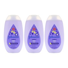 Johnson's 嬌生 甜夢潤膚乳液, 3瓶, 400ml