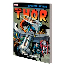 (英文圖書) Thor Epic Collection: To Wake the Mangog 平裝版, Marvel, 英文
