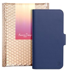 Awesome Design 扁平皮革錢包式手機殼