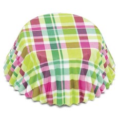 FOX RUN 烘焙杯, 50件, 綠色+粉色