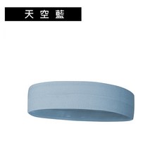 冰絲矽膠導汗運動止汗帶/頭帶/髮帶 瑜珈/健身用 1個 均碼, 天空藍, 櫻花粉, 鉛筆灰, 經典黑, 豆沙紅