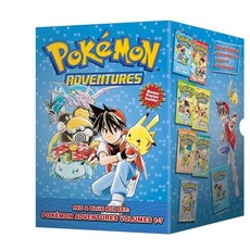 (英文書)Pokémon Adventures Red & Blue Box Set (Set Includes Vols. 1-7) Boxed Set, Viz Media - Children's, 英文, 盒裝套書