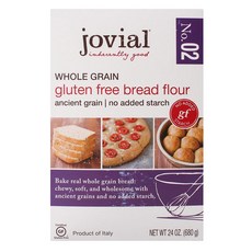 jovial Foods 全麥無麩質麵包粉, 1個, 680克