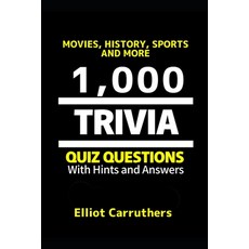 (英文圖書) 1 000 Trivia Questions: Movies History Sports Trivia and More 平裝版, Independently Published, 英文