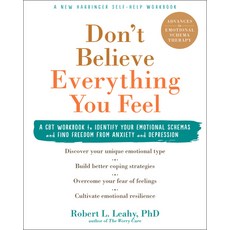 Don't Believe Everything You Feel: A CBT Workbook to Identify Your Emotional Schemas and Find Freedo... 平裝版, New Harbinger Publications, 英文