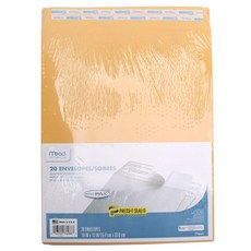 Mead 超厚牛皮信封公文袋, 20件, 25.4x33.0cm