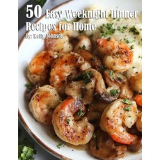 (英文圖書) 50 Easy Weeknight Dinner Recipes for Home 平裝版, Marick Booster, 英文