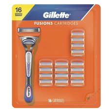 Gillette 吉列 Fusion 5 盒式刮鬍刀刀片 16 片, 16入