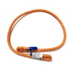 Teufelberger epiCORD 8mm 橘色超耐熱雙眼繩 75cm 奧地利製, 橘色