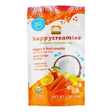 Happy BABY 蔬果保健食品, 1包, 胡蘿蔔芒果橘子口味