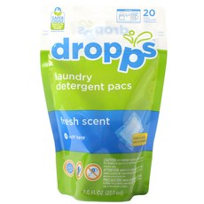 dropps Laundry Detergent Pack 膠囊洗滌劑, 207毫升, 1個