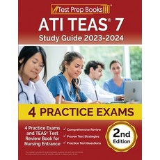 (英文圖書) ATI TEAS 7 Study Guide 2023-2024: 4 Practice Exams and TEAS Test Review Book for Nursing Entr... 平裝版, Test Prep Books, 英文