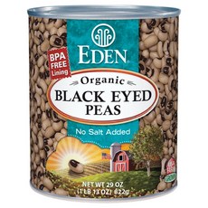 EDEN 黑眼豆罐頭, 1罐, 822g