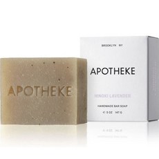 apotheke 檜木薰衣草香皂, 1個, 147g