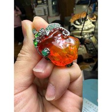 台北周先生 巨無霸 天然墨西哥火蛋白石 40.55克拉 無燒無處理 繽紛火彩 不規則切割 送GRS, 詳見包裝