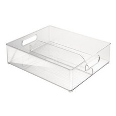 iDESIGN Freezy + Freeze Deep Split Bin Organizer, 清除