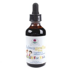 AYUSH HERBS 孩童南非醉茄萃取草本滴劑, 60毫升, 1個