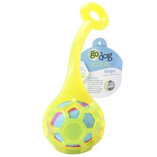 go dog 獵犬邊鋒玩具球狗, 1個, 藍色,黃色