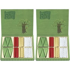 EcoRce E20曲奇4件組, 2組, 三角形+方形+圓形牛奶卷+圓形巧克力卷