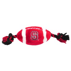 DoggieNation 毛絨足球狗繩玩具, 1個, 北卡羅來納州