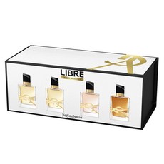 YVESSAINTLAURENT 聖羅蘭 Libre自由不羈系列迷你香氛禮盒 4瓶入 各7.5ml, 1組
