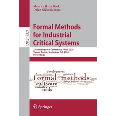 Formal Methods for Industrial Critical Systems: 25th International Conference Fmics 2020 Vienna A... 平裝版, Springer, 英文