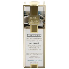 Just Pure Essentials Just Love All In One 按摩保濕油加勒比椰子, 1個, 60ml