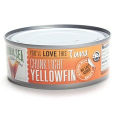NATURAL SEA 無鹽黃鰭鮪魚罐頭, 1罐, 142g