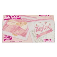 Ziploc 密保諾 蝴蝶結設計夾鏈袋, 1個, 40個, 中( M)