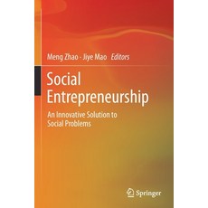 (英文圖書) Social Entrepreneurship: An Innovative Solution to Social Problems 平裝版, Springer, 英文