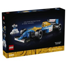 LEGO Icons系列威廉斯車隊FW14B＆奈傑爾·曼塞爾積木 10353, 1個, 混合顏色