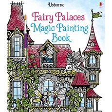 (英文圖書)Fairy Palaces Magic Painting Book 平裝版, Usborne Books, 英文