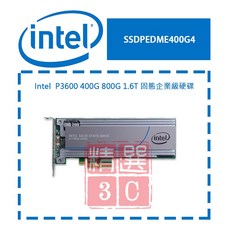 Intel SSDPEDME400G4 P3600 400G 800G 1.6T 固態硬碟, 400G